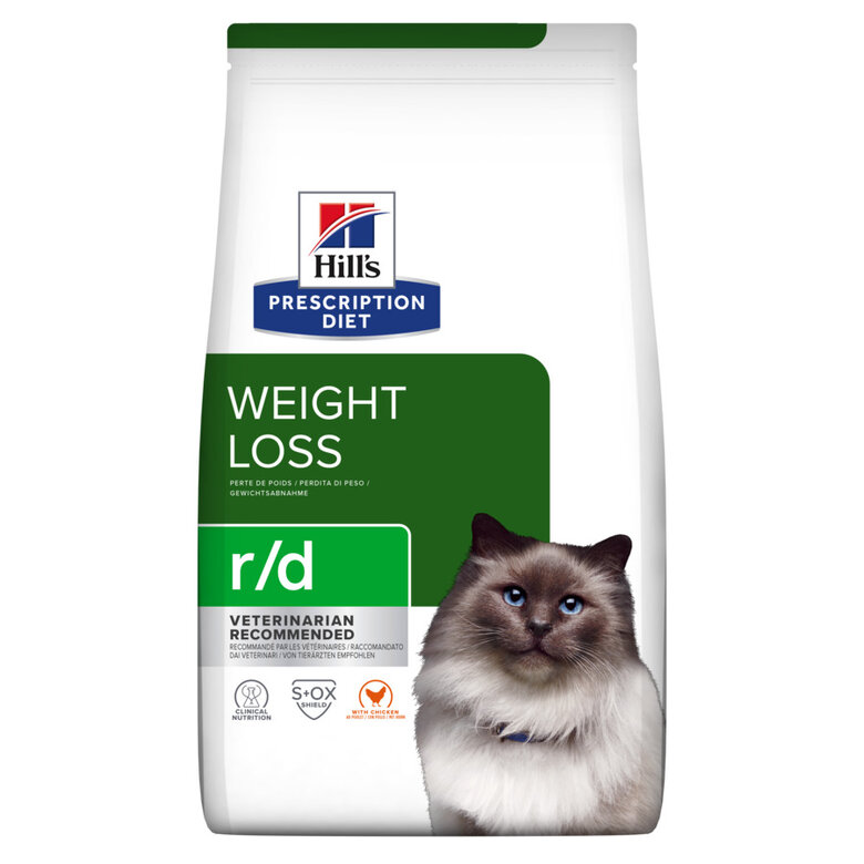 Hill's Prescription Diet r/d Weight Loss Frango ração para gatos, , large image number null